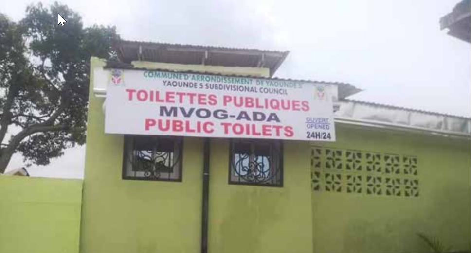 CAY V : des toilettes publiques modernes mises en service